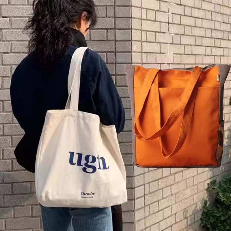 custom logo cotton canvas tote bag custom logo cotton canvas tote bag