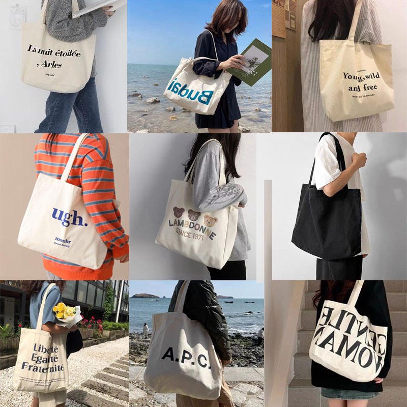 custom logo printed recycled fabric cotton canvas tote bag – eco friendly & durable for shopping, travel, and everyday use custom logo printed recycled fabric cotton canvas tote bag – eco friendly & durable for shopping, travel, and everyday use